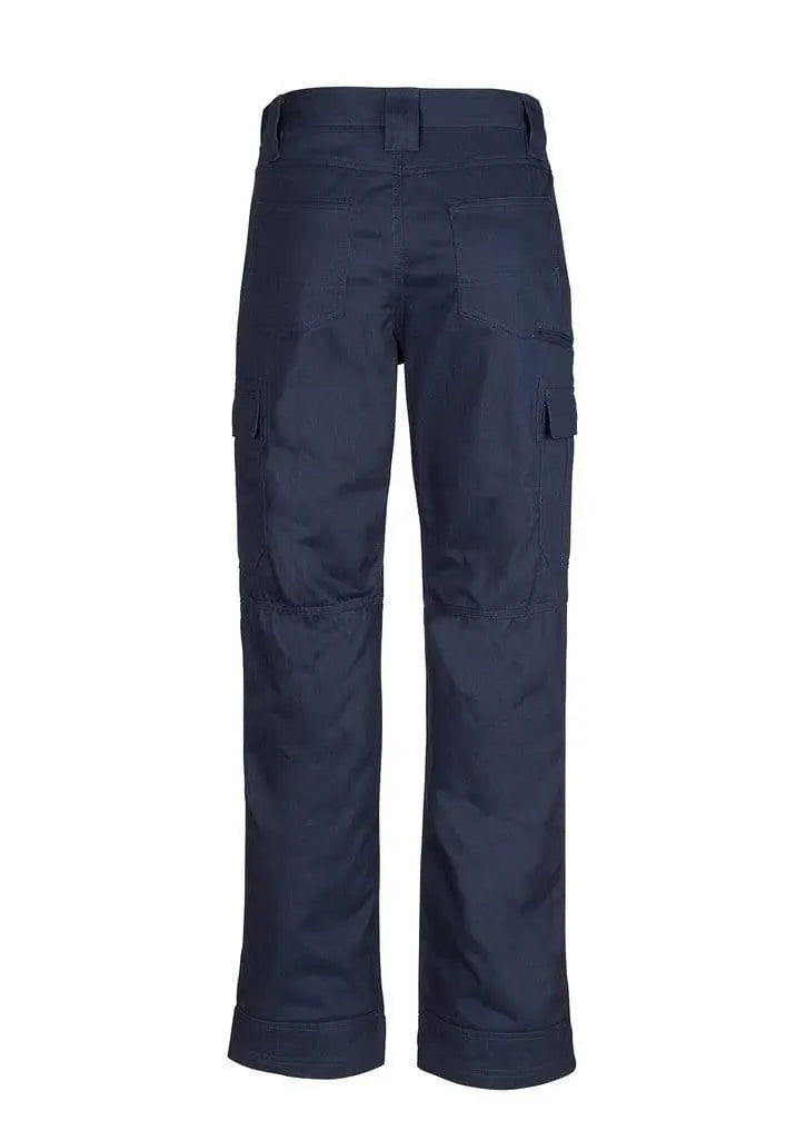 SYZMIK Men’s Midweight Drill Cargo Pants (Stout) ZW001S Work Wear Syzmik Navy 87S